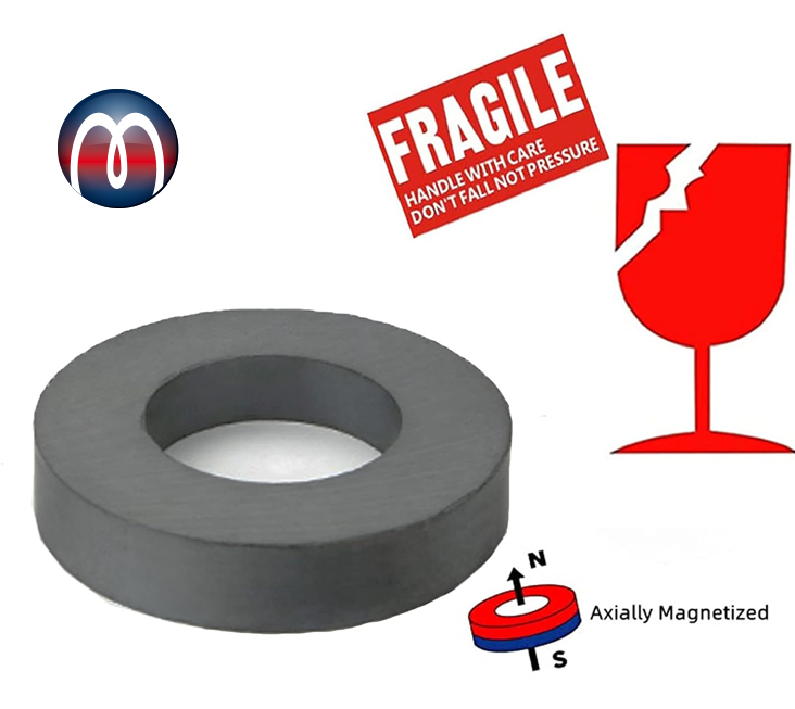 Anelli magnetici in ferrite calamite magneti anello permanenti ceramici Ceramica rotonda