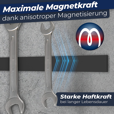Magnet-Plättchen selbstklebend 20 x 20 mm, 1.2 mm dick, 50 St