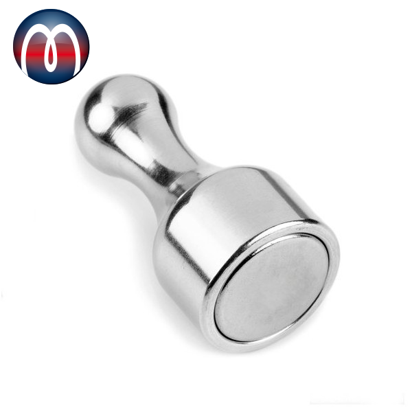 Kegelmagnet Kegel Pinnwand Magnet Ø 15,5 mm x 30 mm Stahl mit Neodym - hält 4 kg