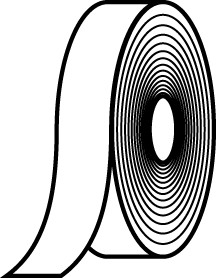 Magnetastico  Bande magnétique adhésive 20 mm x 1,2 m avec Colle