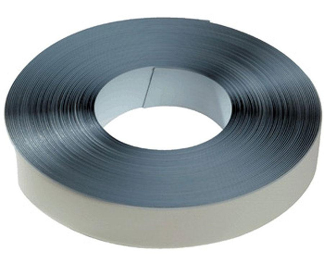Ferroband Eisenband selbstklebend weiß matt, Rolle 0,6mm x 30mm x 15m - flexible