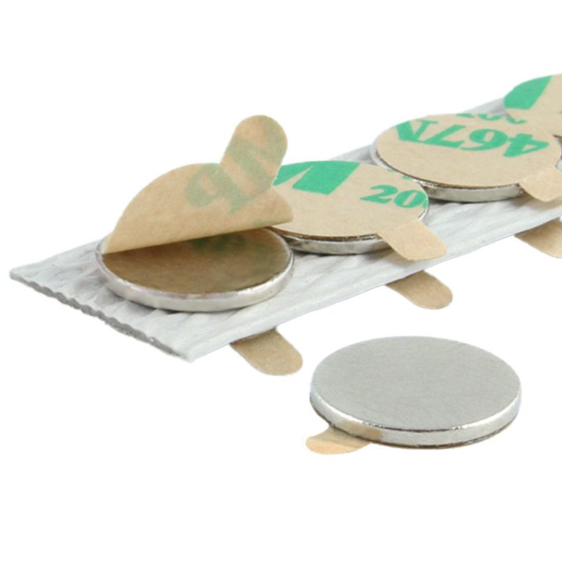 Self-Adhesive Neodymium Magnets with 3M Adhesive - Magnosphere