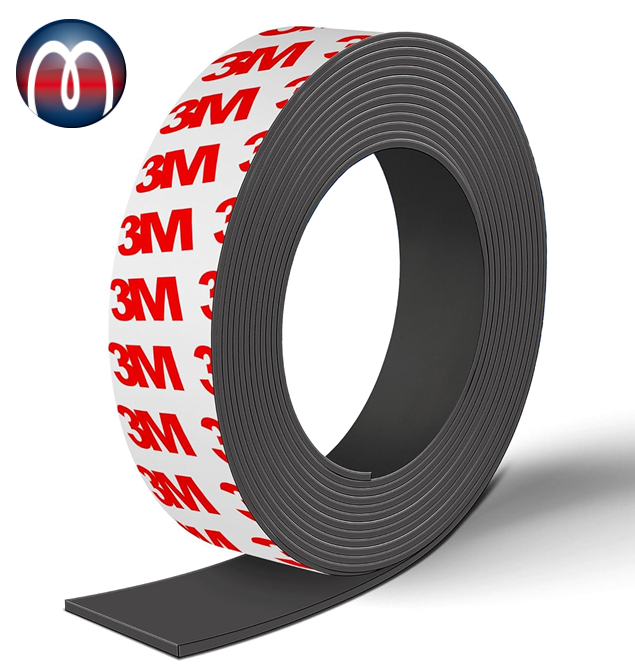 Flexible Strip Magnets High Energy with 3M adhesive - Buy online